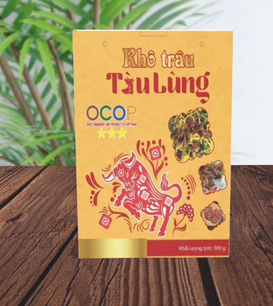 khô trâu Tàu Lùng