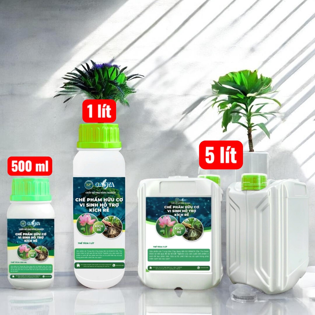 Chế phẩm hữu cơ vi sinh hỗ trợ kích rễ