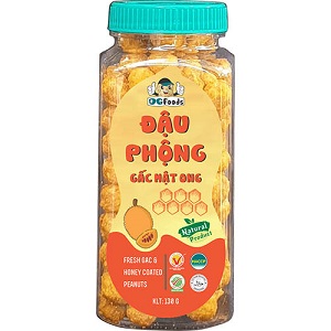 Đậu Phộng Gấc Mật Ong Dgfoods 130g