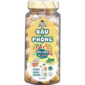 Đậu Phộng Sữa Chua đa sắc Dgfoods 130g