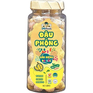 Đậu Phộng Sầu Riêng đa sắc Dgfoods 130g
